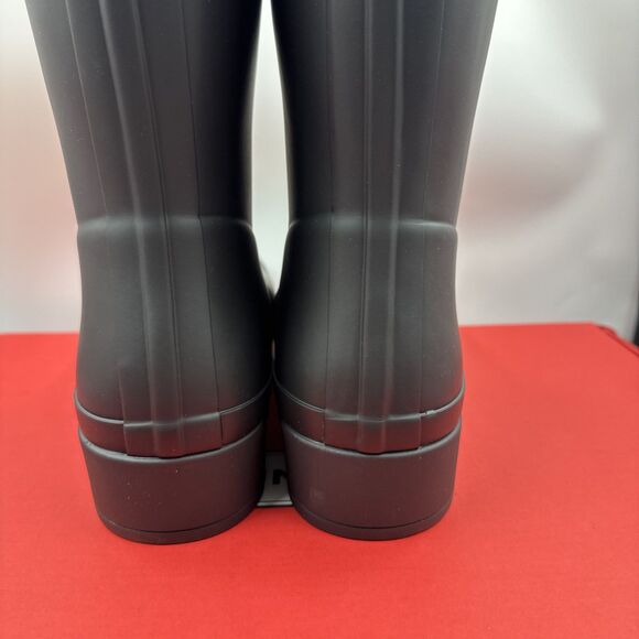 New In Box Women's Hunter Play Tall Boots Rain Boot Shoes BLACK Size: 8 US / 6UK - Picture 5 of 16